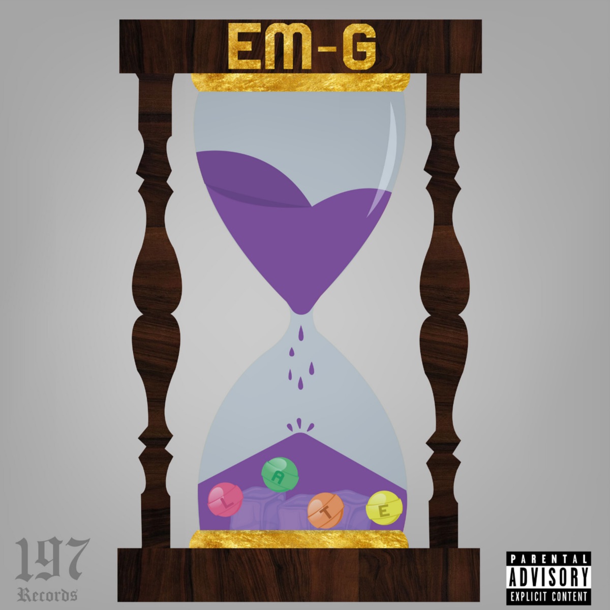 Late - Single by EM-G album cover