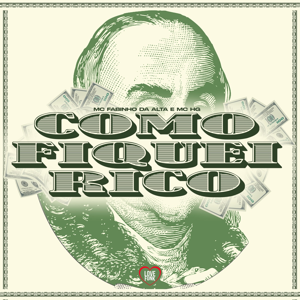 Como Fiquei Rico - Single by MC Fabinho Da Alta & Mc HG album cover