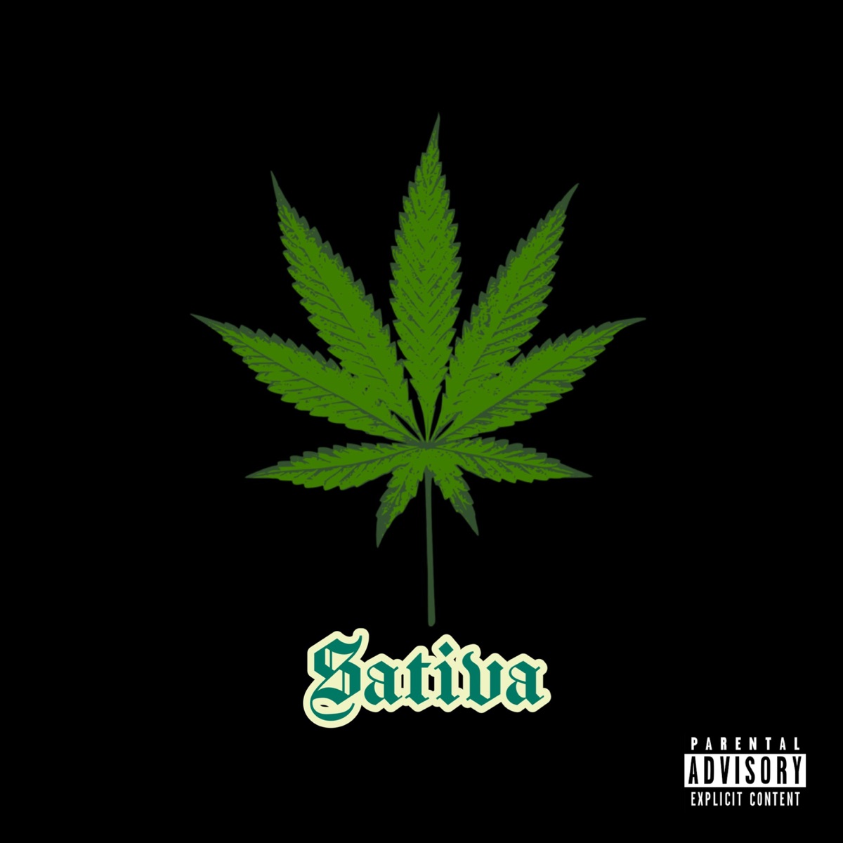 Sativa (feat. wikcolombiano) - Single by Vjota Chavo album cover