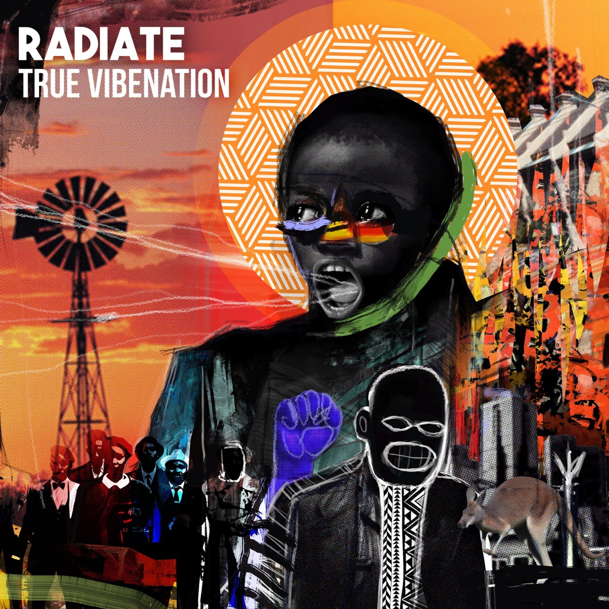 Radiate - Single by True Vibenation album cover