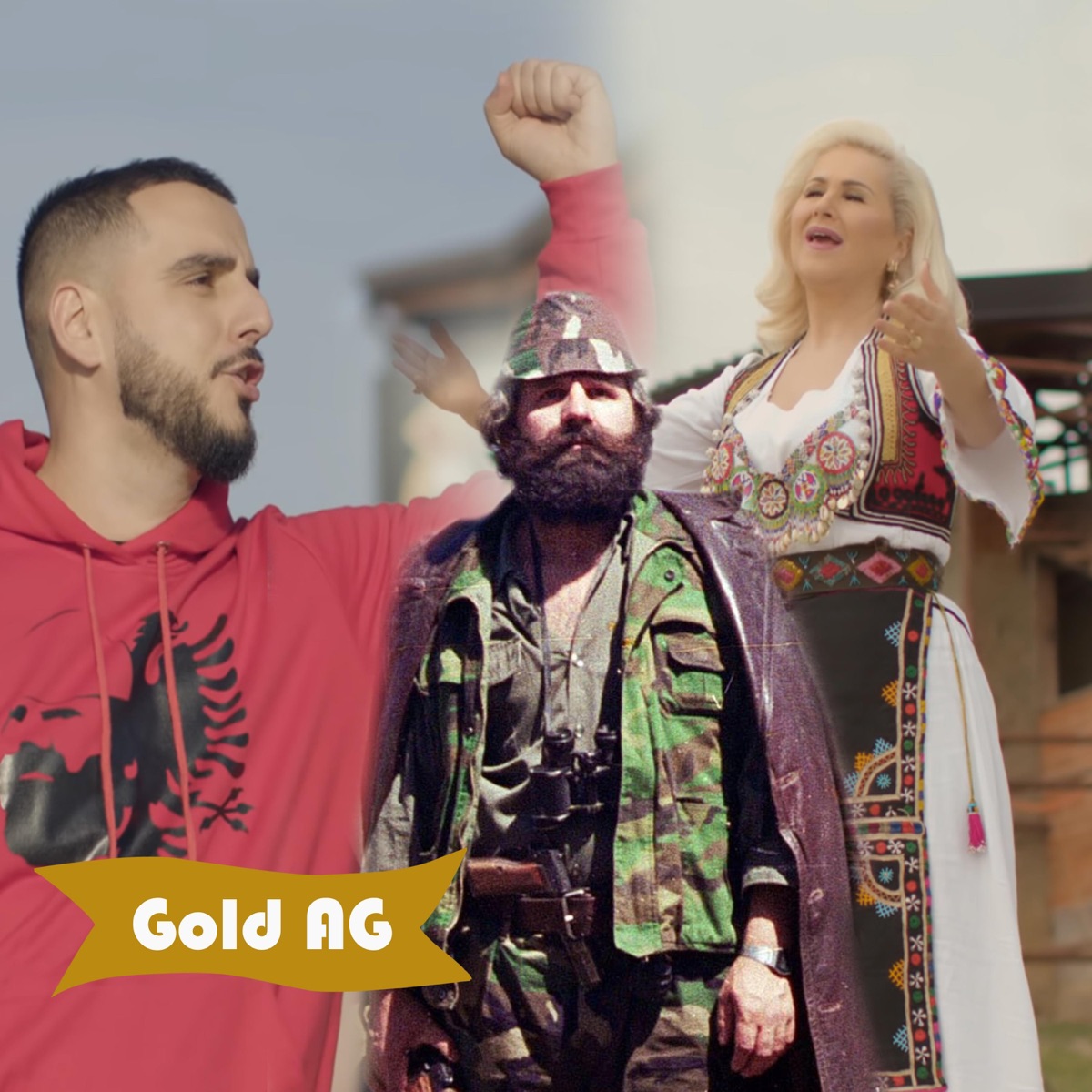 Adem Jashari (feat. Shyhrete Behluli) - Single by Gold Ag album cover