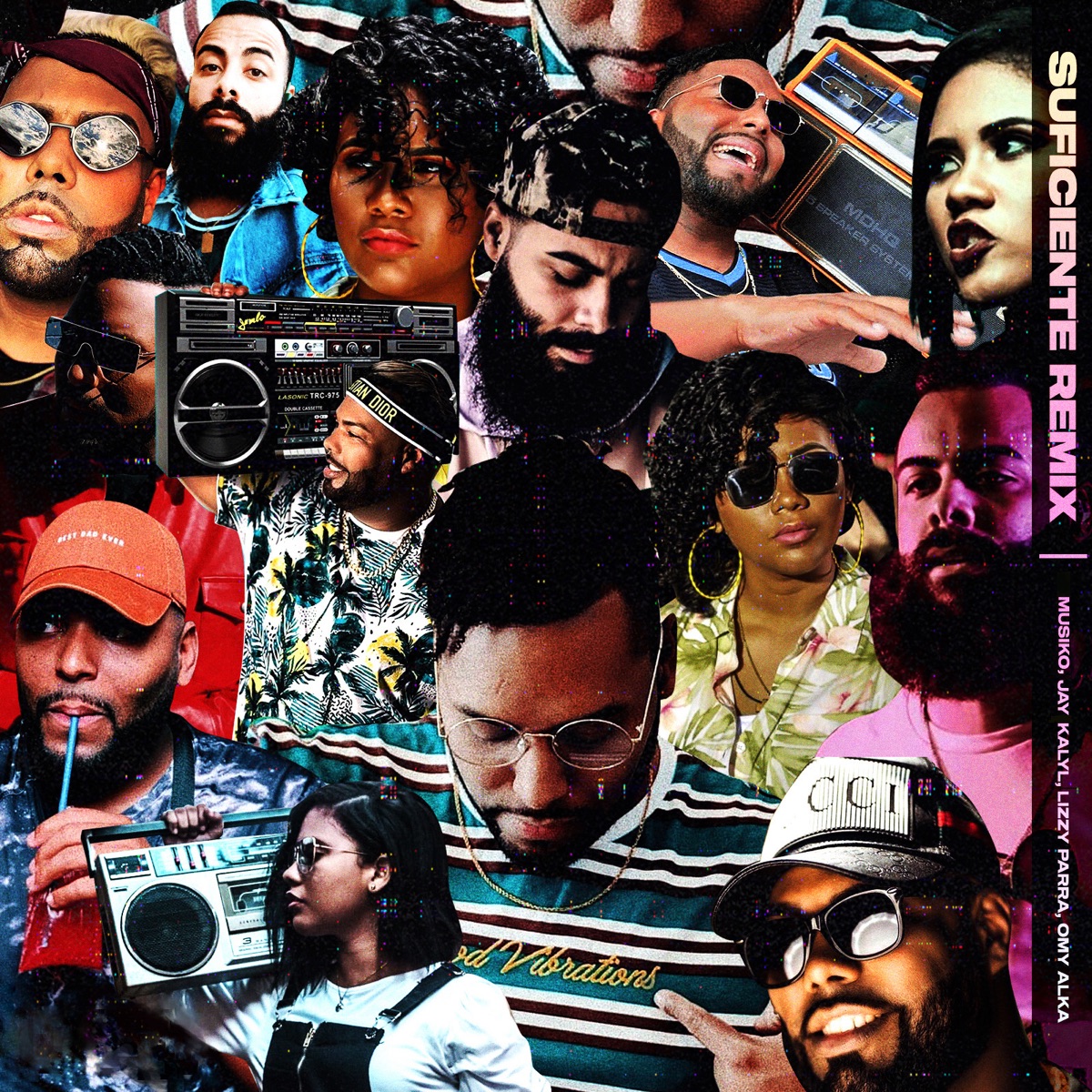 Suficiente (Remix) - Single by Musiko, Jay Kalyl, Lizzy Parra & Omy Alka album cover