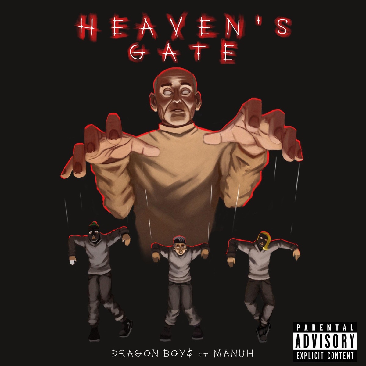Heaven's Gate - Single by Dragon Boys & Manuh Ganjadrink album cover