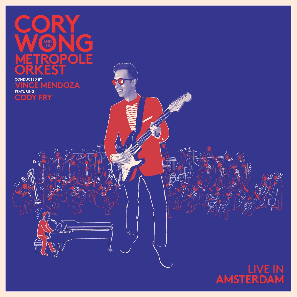 Live in Amsterdam by Metropole Orkest & Cory Wong album cover