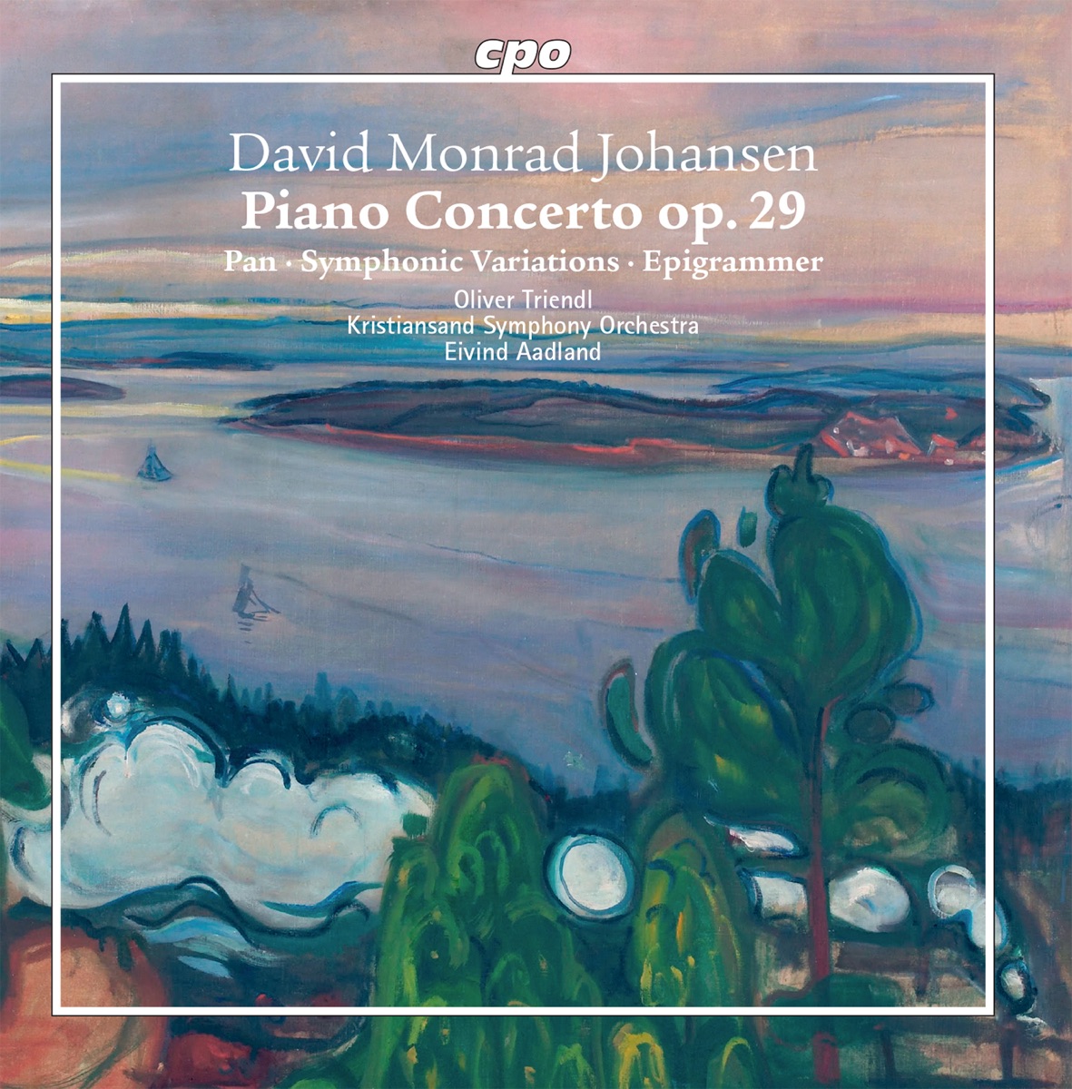 Johansen: Orchestral Works by Kristiansand Symphony Orchestra & Eivind Aadland album cover