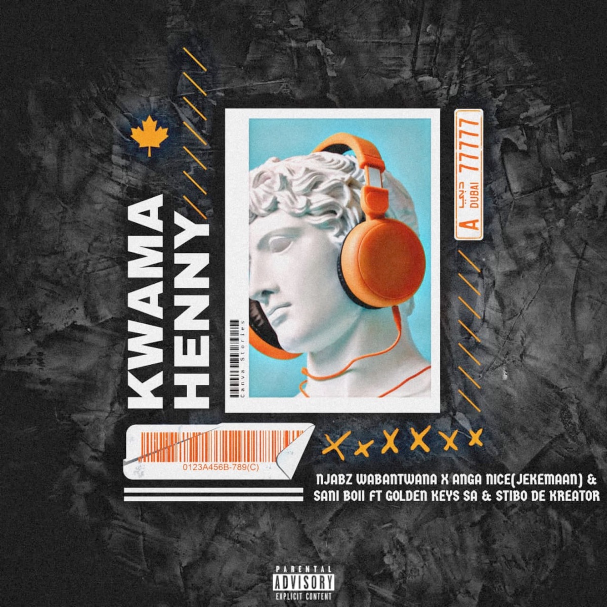 Kwama Henny (feat. Golden Keys SA & Stibo de kreator) - Single by Njabz wabantwana, Anga Nice(Jeke Maan) & Sani boii album cover
