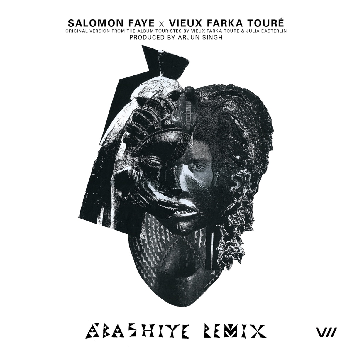 A'bashiye (Remix) - Single by Salomon Faye & Vieux Farka Touré album cover