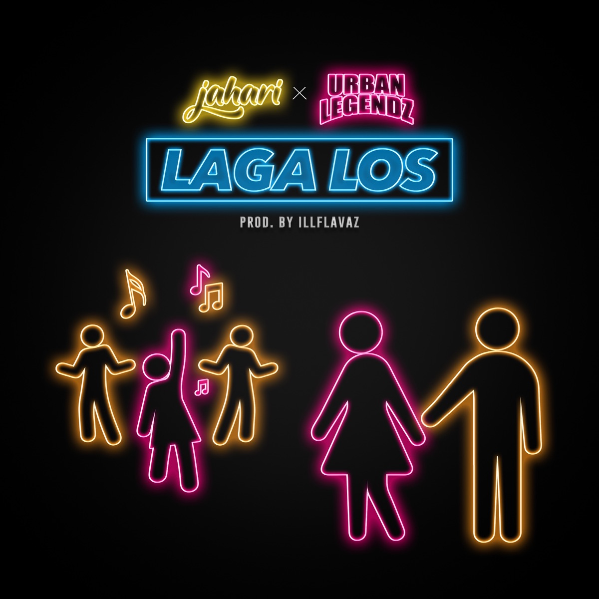 Laga Los - Single by Jahari & Urban Legendz album cover