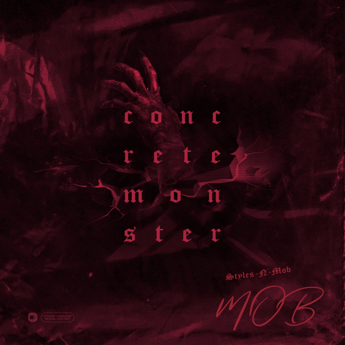 Concrete Monster by Young E Class & DJ Furious Styles album cover
