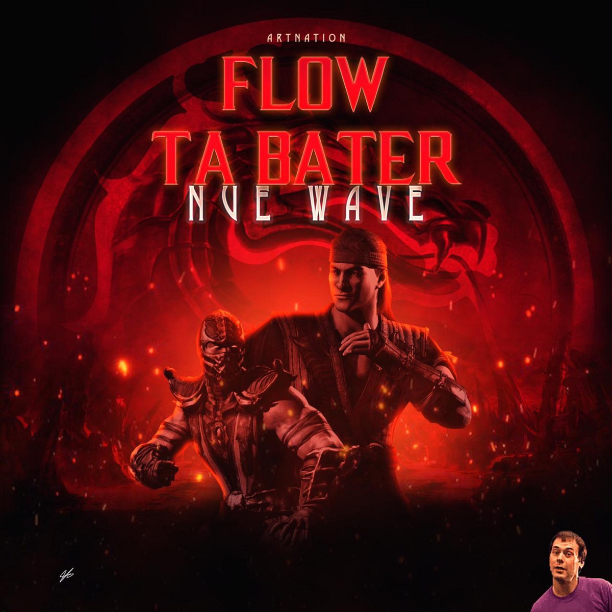 Flow Tá Bater - Single by Nue Wave album cover