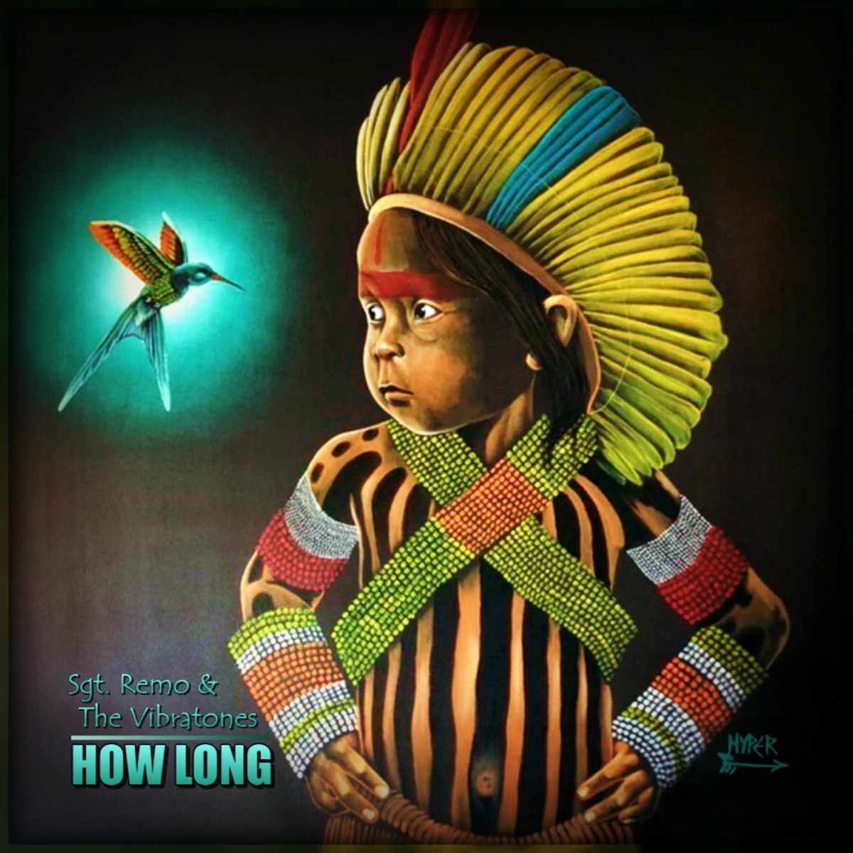 How Long - Single by Sgt. Remo & The Vibratones album cover