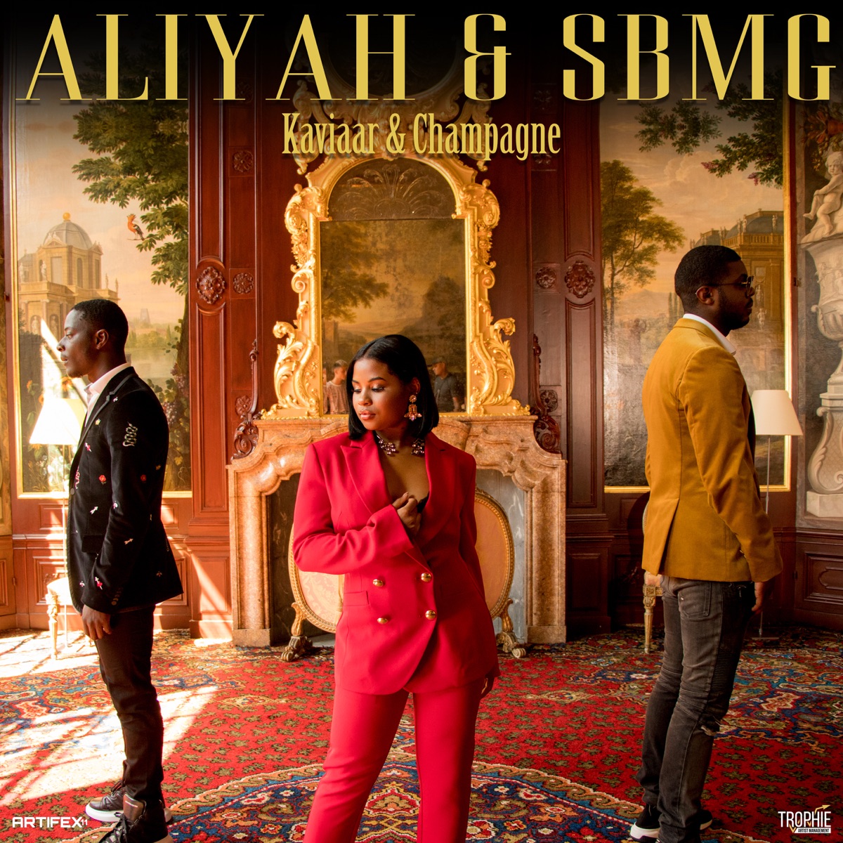 Kaviaar & Champagne - Single by Aliyah & Sbmg album cover