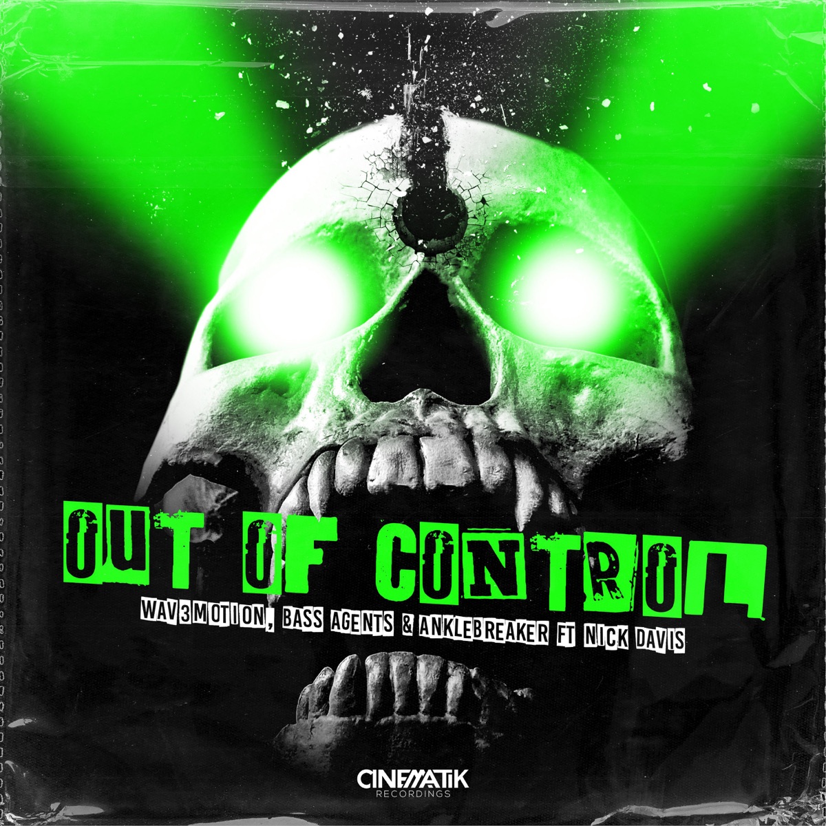 Out of Control (feat. Nick Davis) - Single by Wav3motion, Bass Agents & Anklebreaker album cover