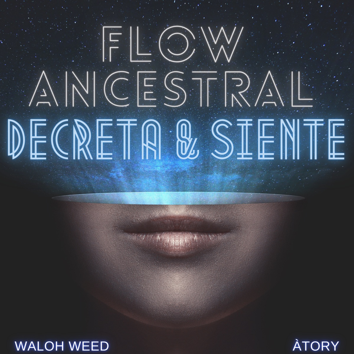 Decreta y Siente - Single by Flow ancestraL, ÀTORY & Waloh Weed album cover