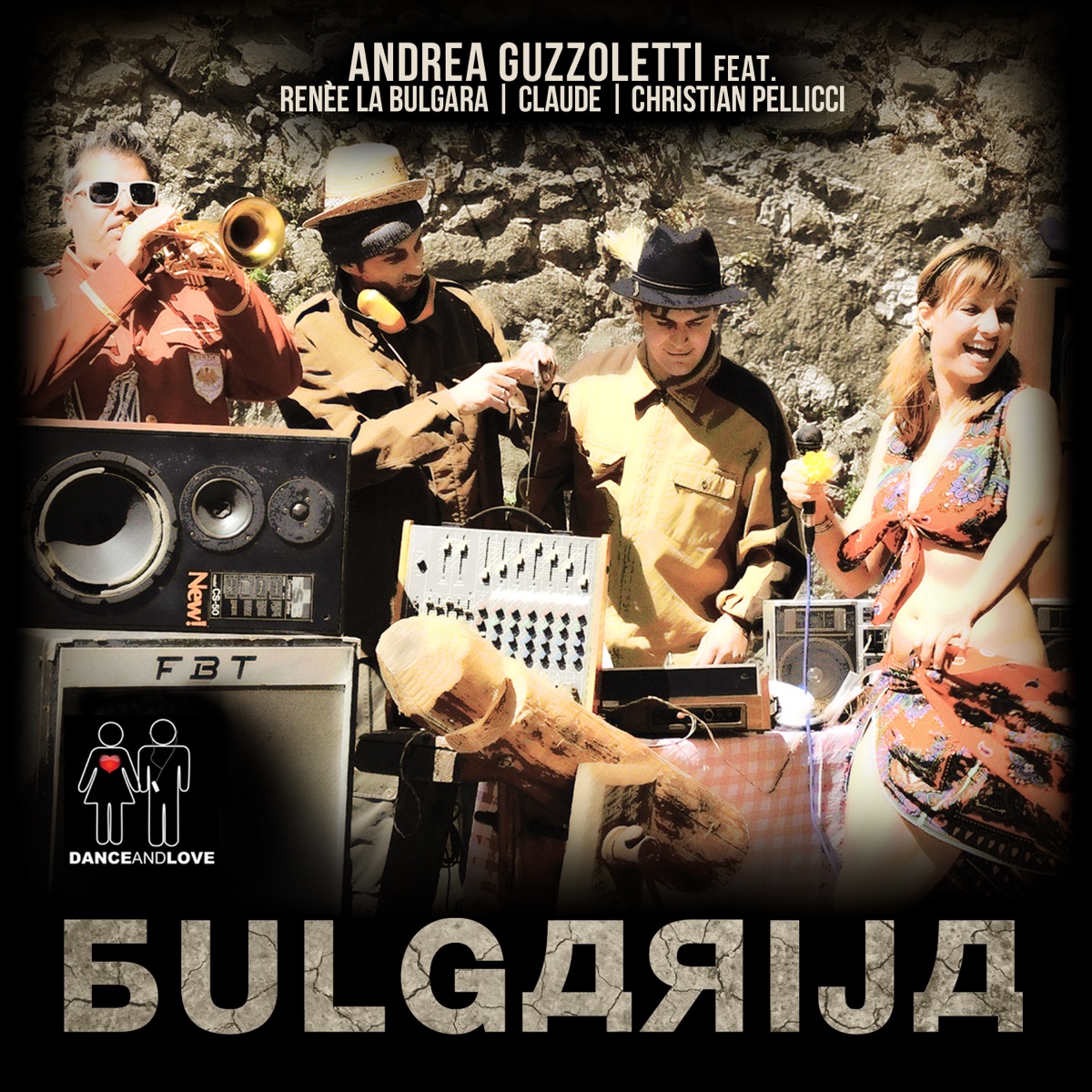 Bulgarija (feat. Renee' La Bulgara, Claude, Christian Pellicci) - Single by Andrea Guzzoletti, Renee' La Bulgara, Claude & Christian Pellicci album cover