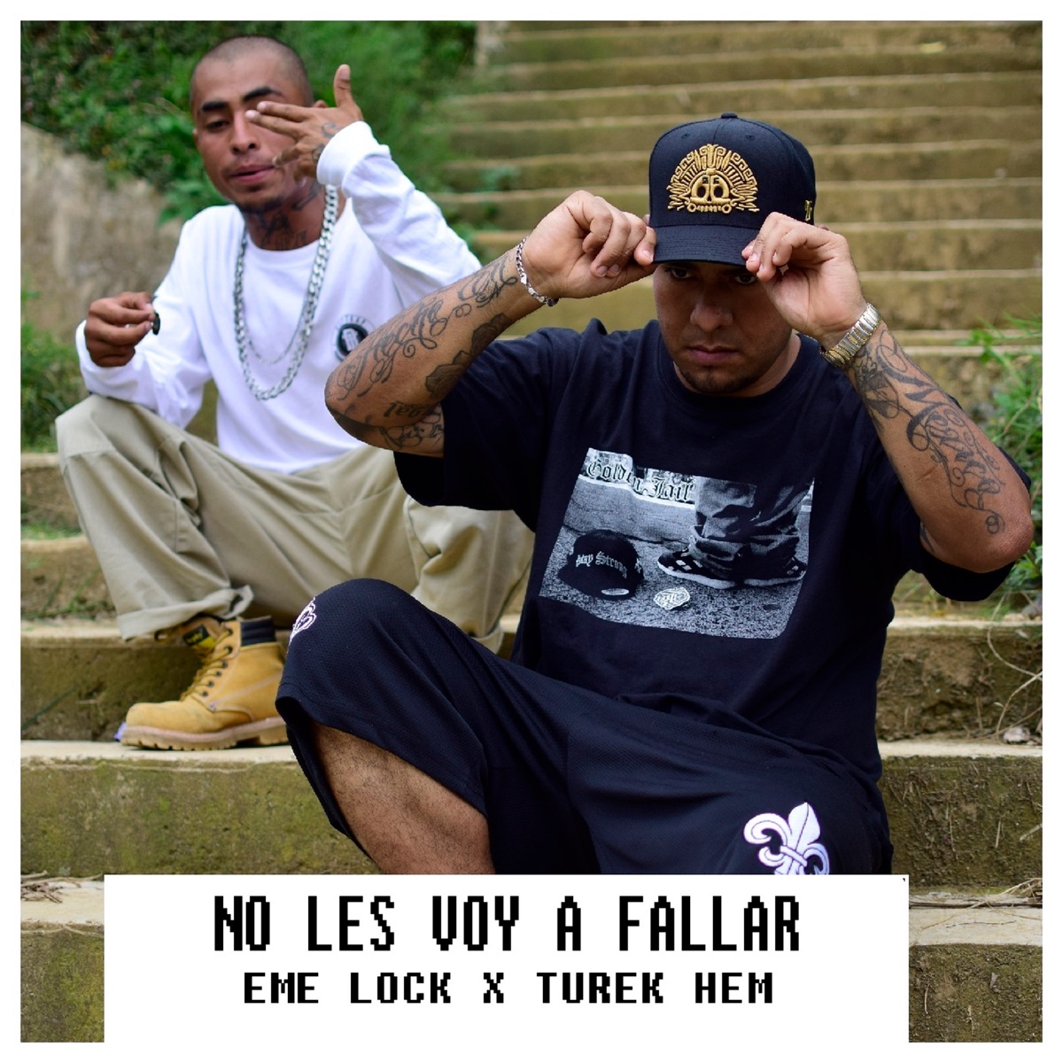 No Les Voy a Fallar (feat. Turek Hemafia) - Single by Hemafia & Eme Lock album cover