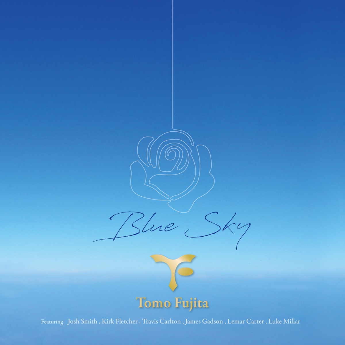 Blue Sky (feat. Travis Carlton) by Tomo Fujita album cover