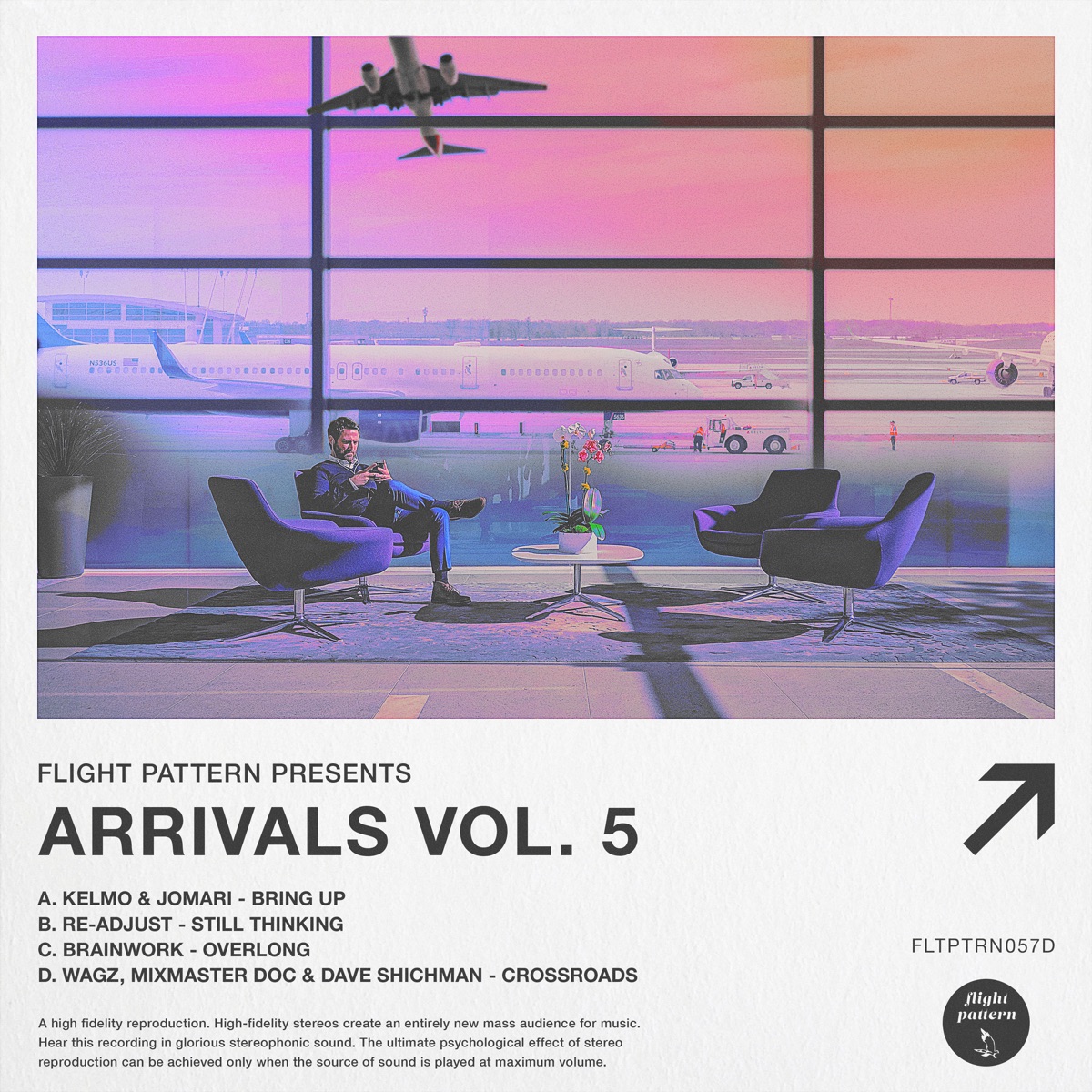 Arrivals Vol. 5 - EP by Kelmo, Jomari, ReAdjust, Brainwork, Wagz, Mixmaster DOC & Dave Shichman album cover