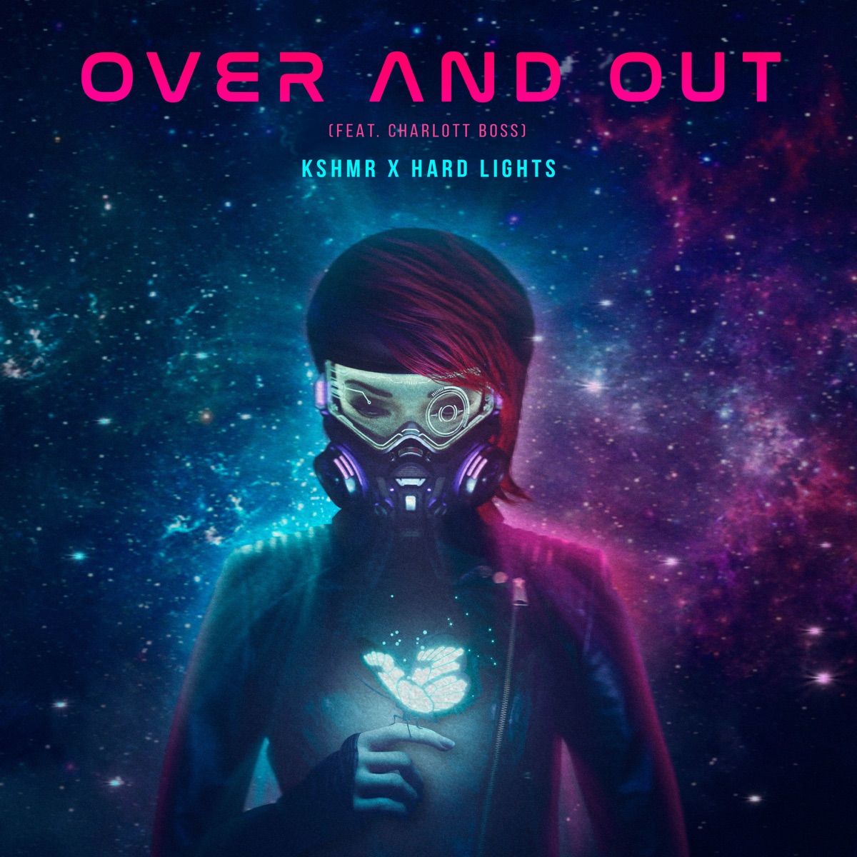 Over and Out (feat. Charlott Boss) - Single by KSHMR & Hard Lights album cover