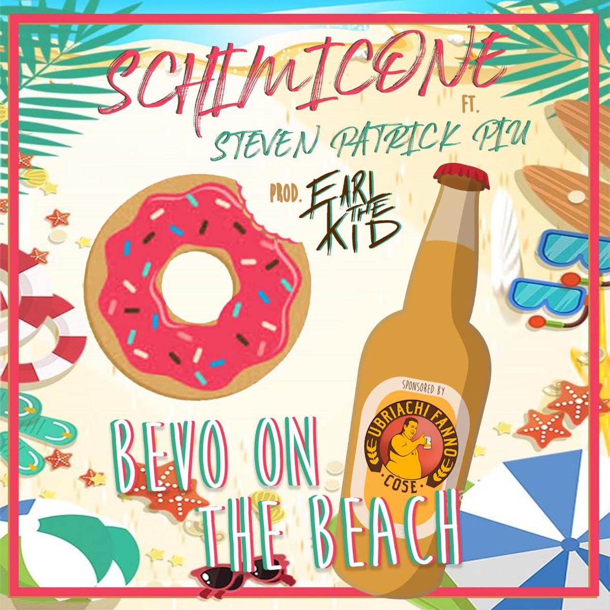 Bevo on the Beach (feat. Steven Patrick Piu) - Single by Schimicone album cover