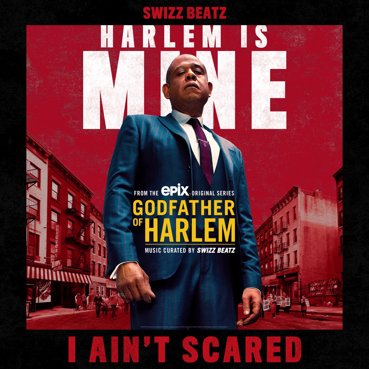 I Ain't Scared (feat. Swizz Beatz) - Single by Godfather of Harlem album cover