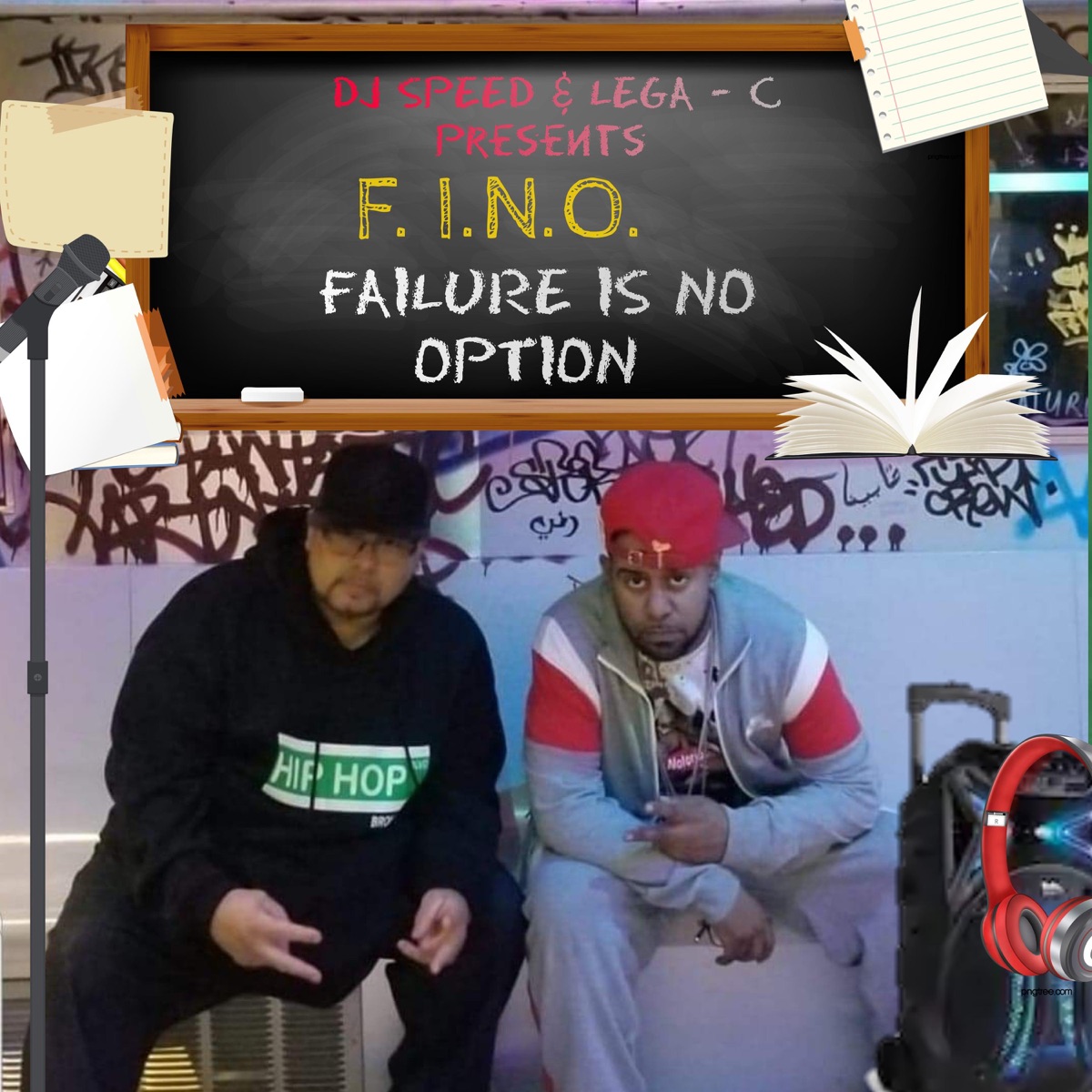 F.I.N.O (Failure Is No Option) by Lega C & DJ Speed album cover