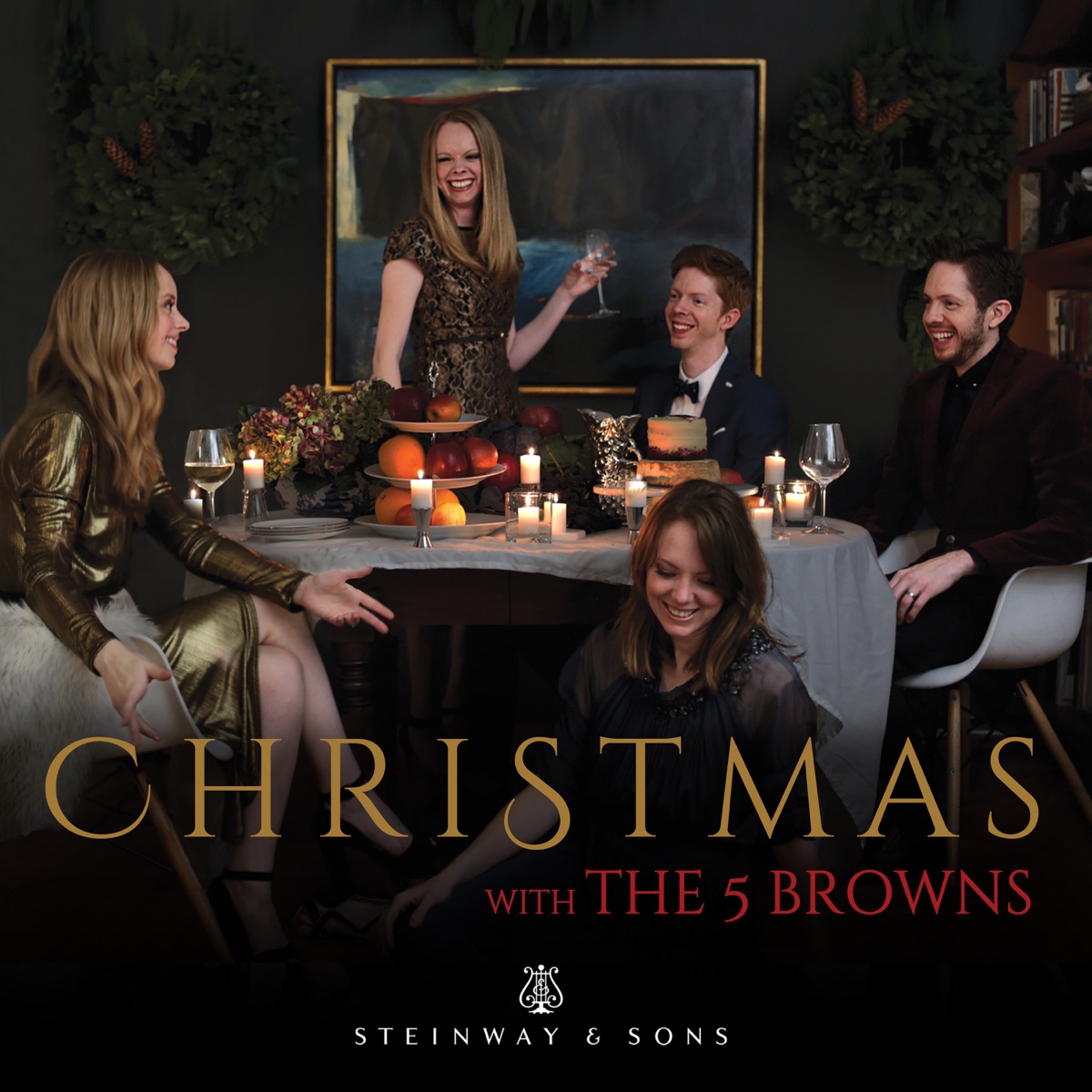 Christmas with the 5 Browns by The 5 Browns album cover