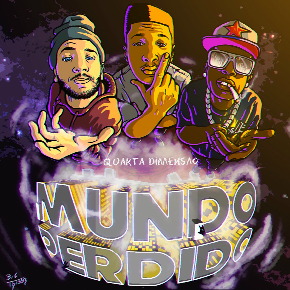 Mundo Perdido (feat. Gnomo 4D & Gron3) - EP by Pardall Oficial album cover