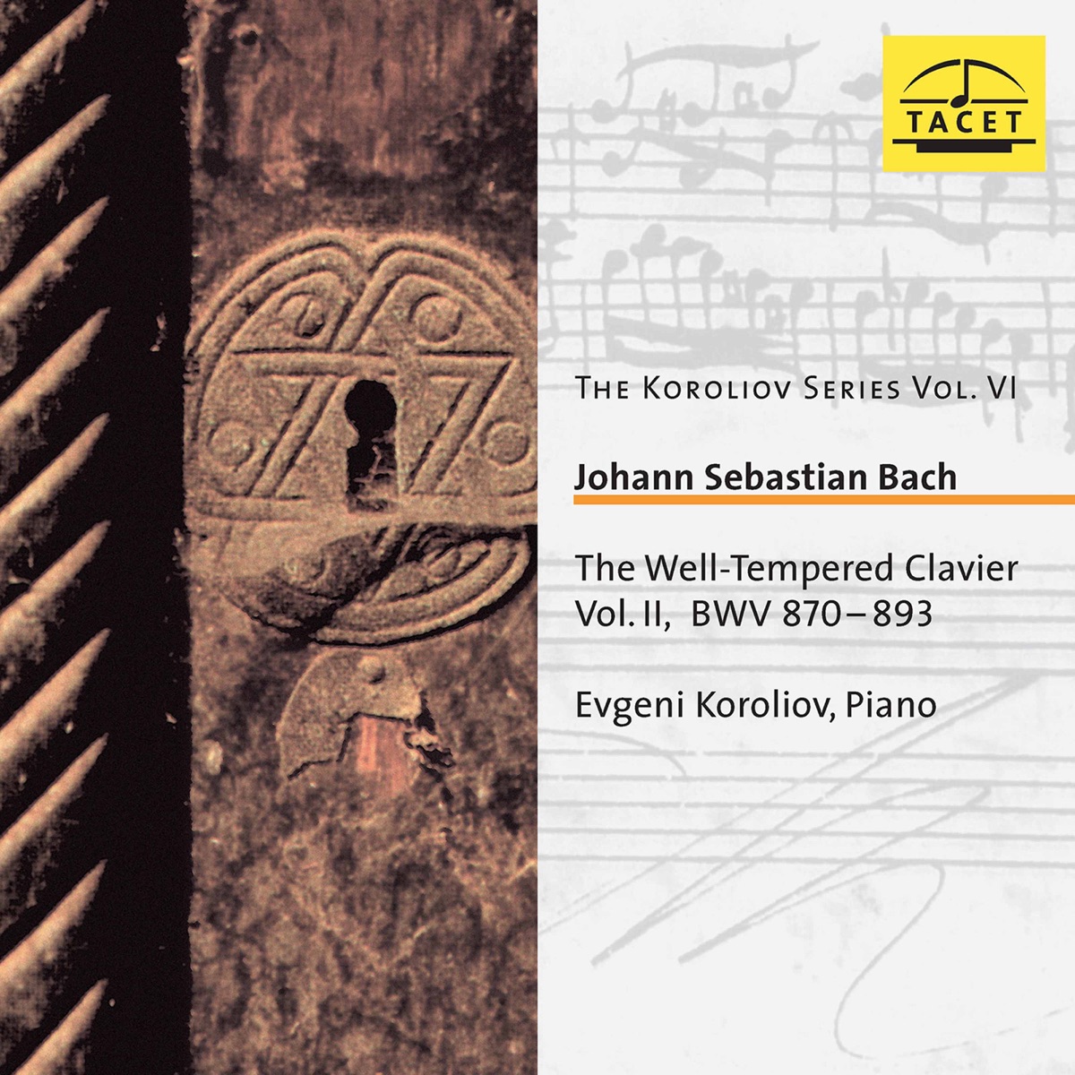 The Koroliov Series Vol. 6: The Well-Tempered Clavier, Book 2 by Evgeni Koroliov album cover