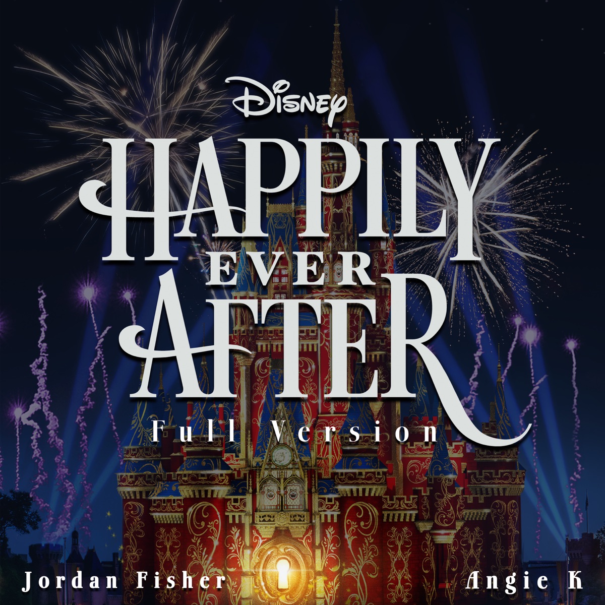 Happily Ever After (Full Version) - Single by Jordan Fisher & Angie K album cover