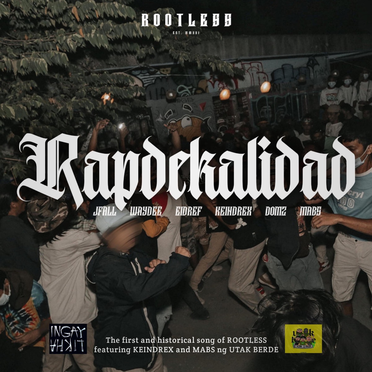 RAPDEKALIDAD (feat. Jfall, Waydee, Keindrex, Domz & MABS) - Single by Eidref album cover