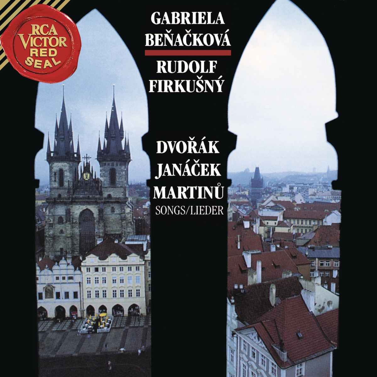 Dvorak, Janacek & Martinu: Songs by Rudolf Firkusny & Gabriela Beňačková album cover