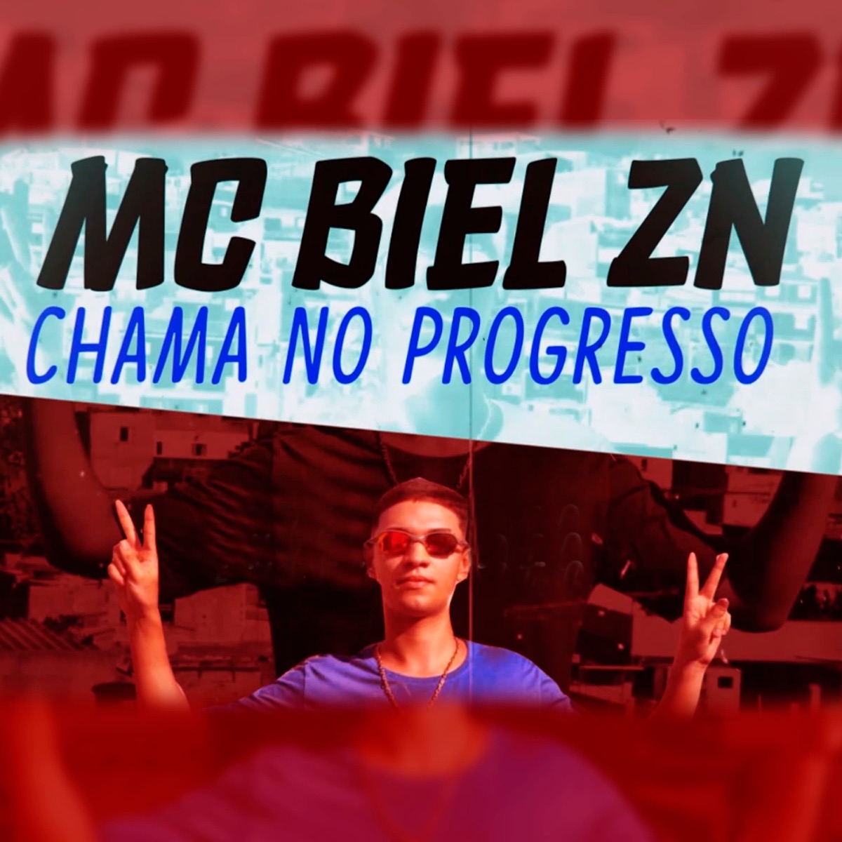 Chama no Progresso - Single by MC Biel ZN album cover