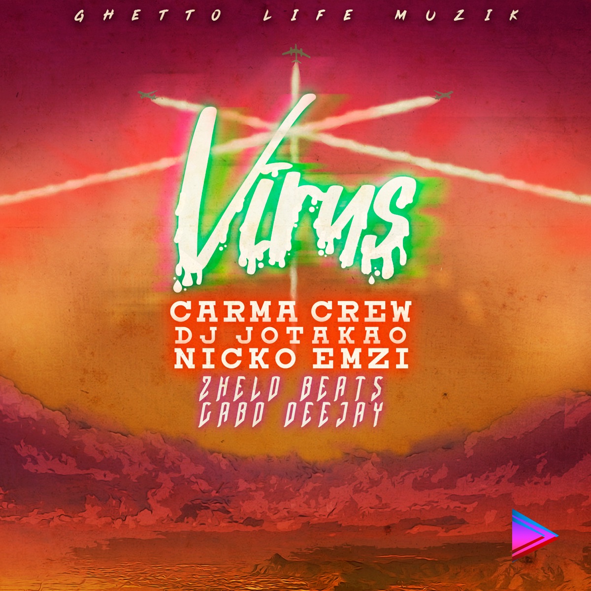 Virus - Single by Carma Crew, Nicko Emzi, Dj Jotakao, Gabo Deejay & Zhelo Beats album cover