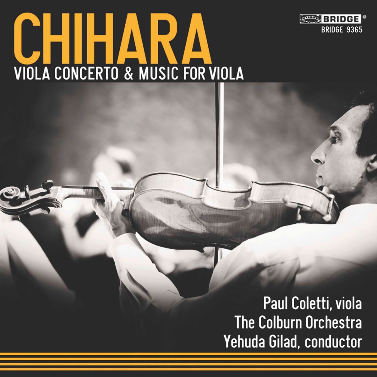 Paul Chihara: Viola Works by Paul Coletti album cover