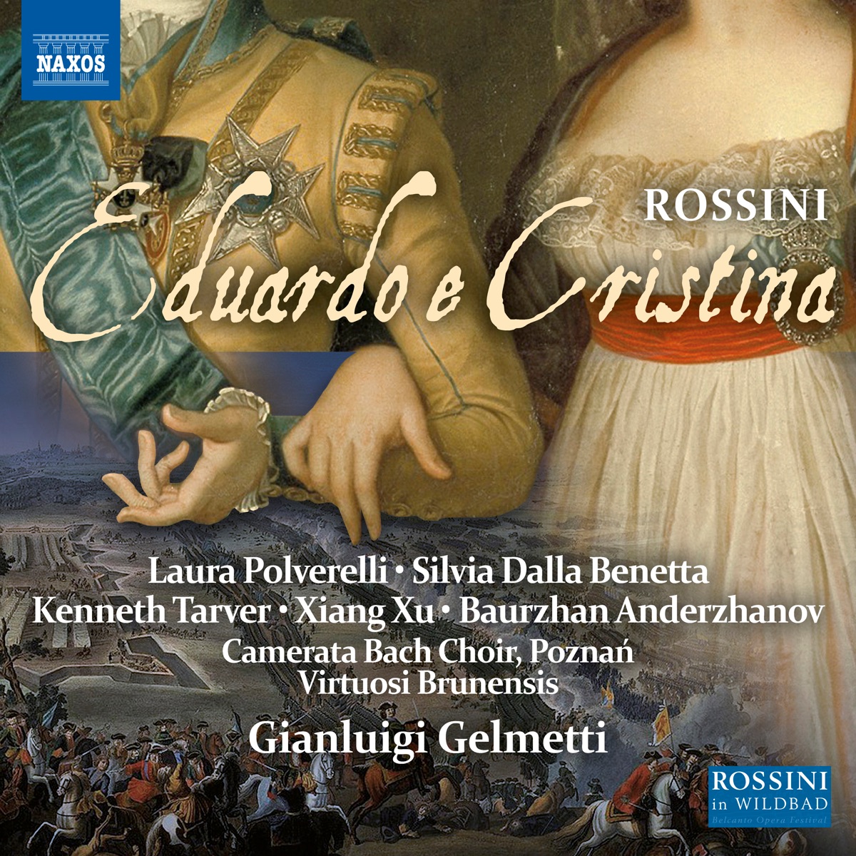 Rossini: Eduardo e Cristina (Live) by Laura Polverelli, Silvia Dalla Benetta, Kenneth Tarver, Xiang Xu, Baurzhan Anderzhanov, Virtuosi Brunensis & Gianluigi Gelmetti album cover