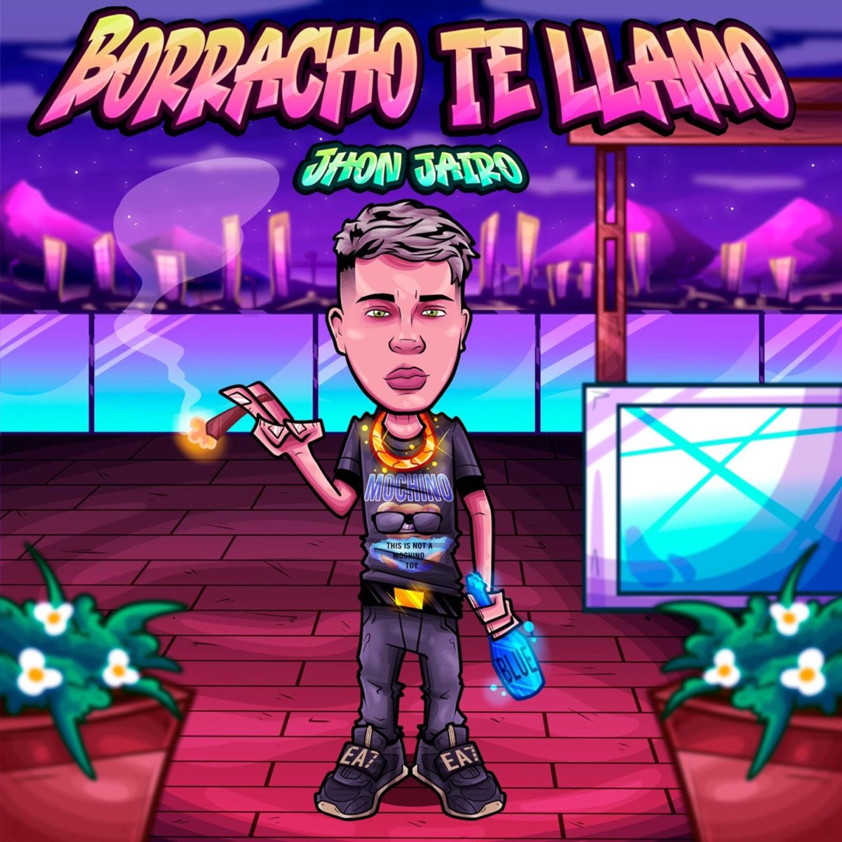 Borracho Te Llamo - Single by Jhon jairo album cover