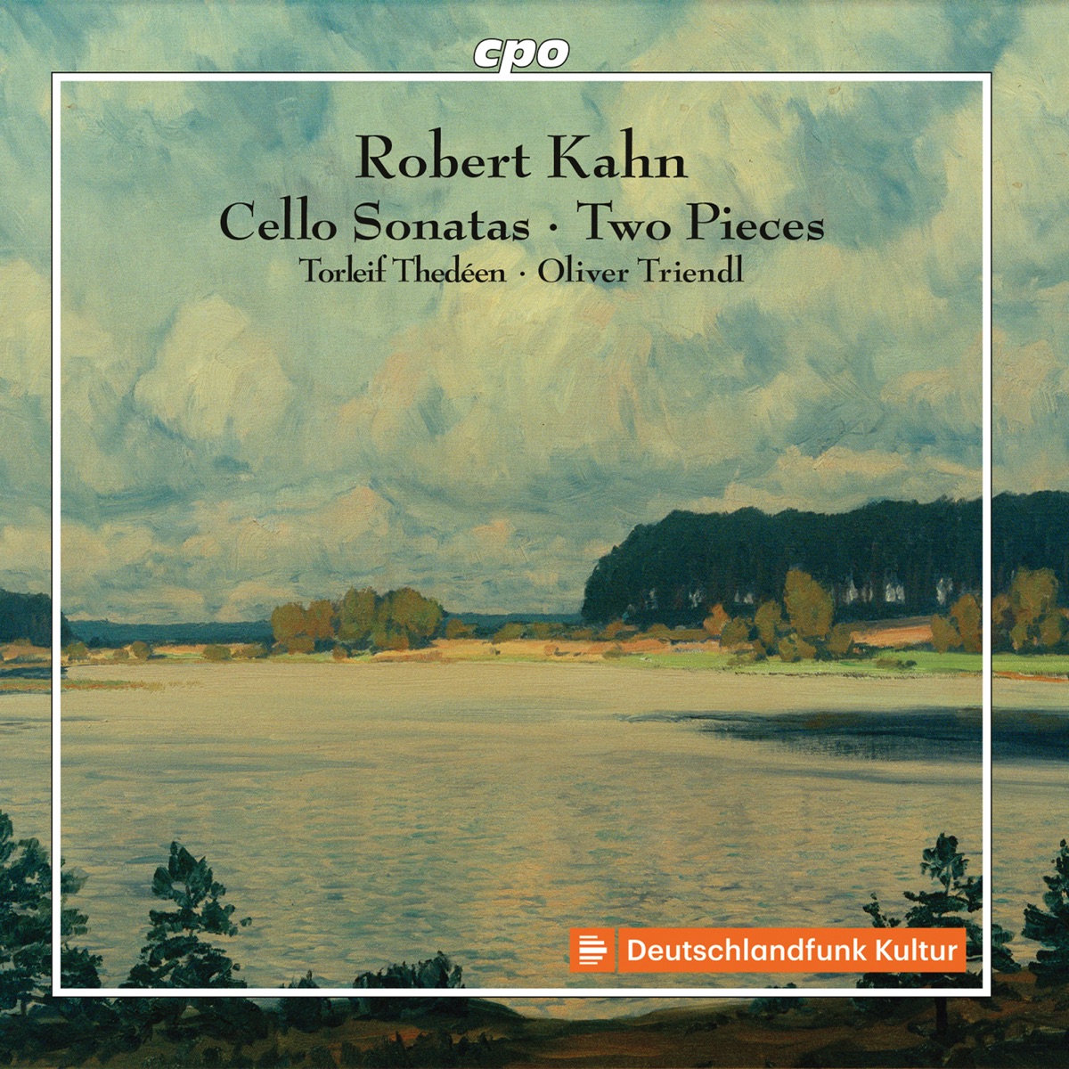 Kahn: Works for Cello & Piano by Torleif Thedéen & Oliver Triendl album cover