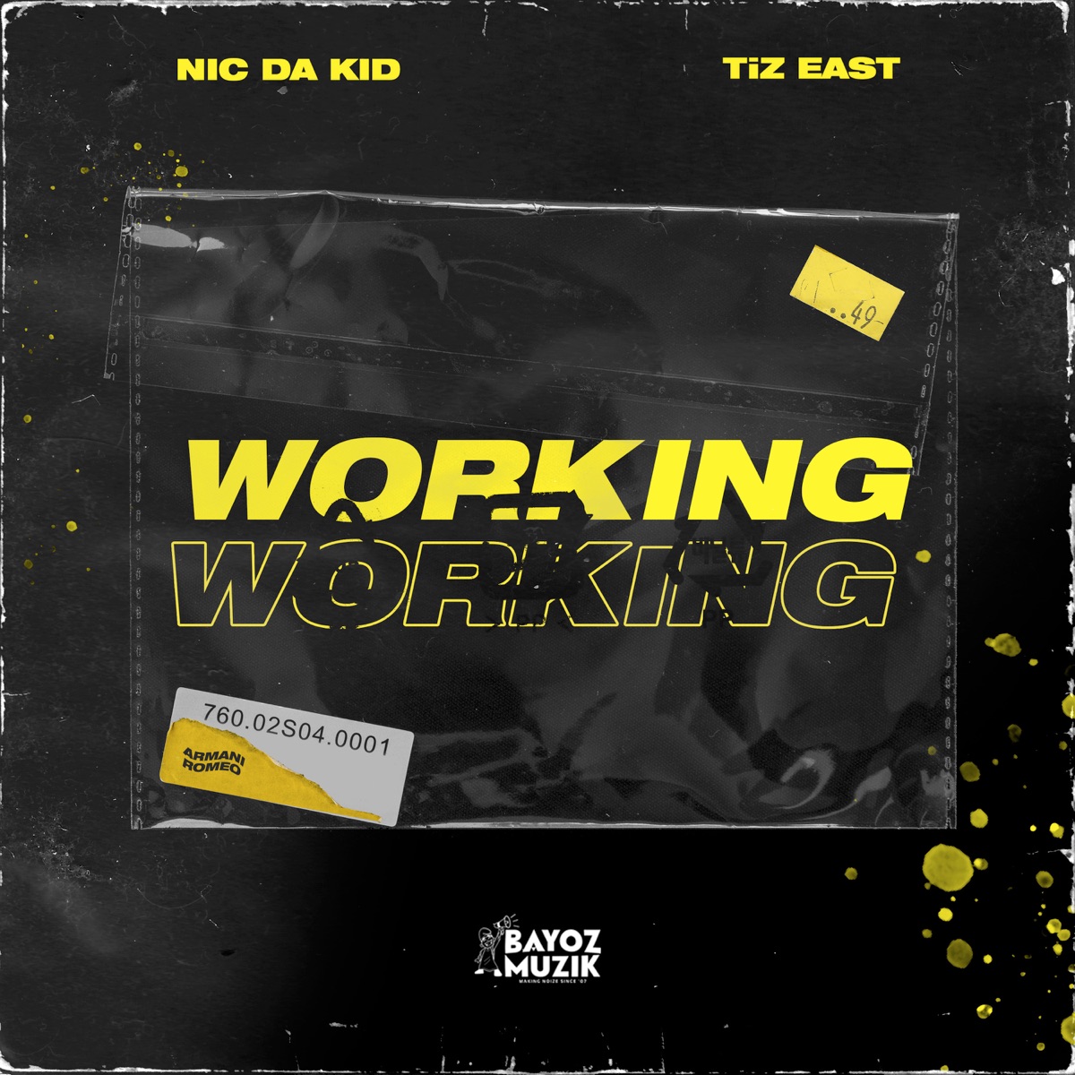 Working (feat. TiZ EAST & Nic Da Kid) - Single by Bayoz Muzik album cover