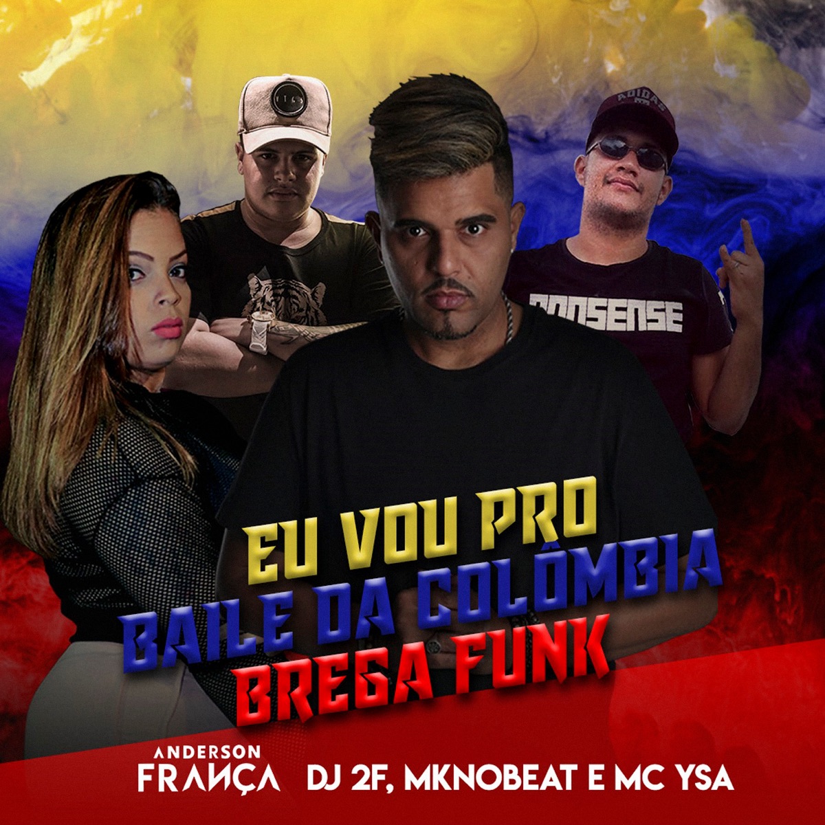 Baile da Colômbia (Brega Funk) [Remix] - Single by MC Ysa album cover