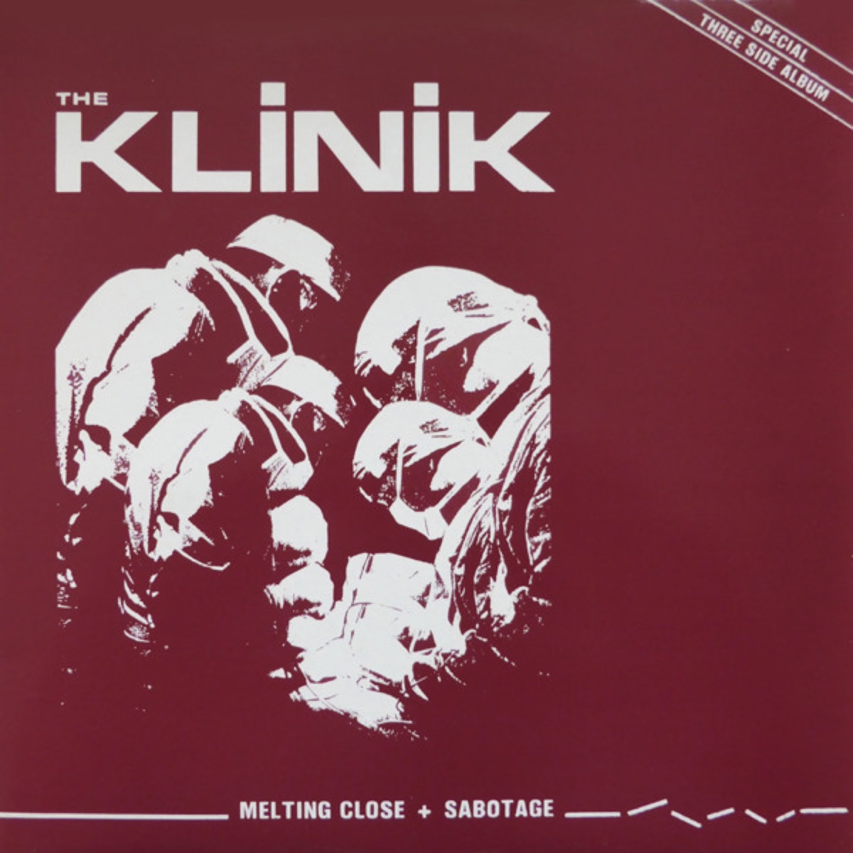 Melting Close + Sabotage by Klinik album cover