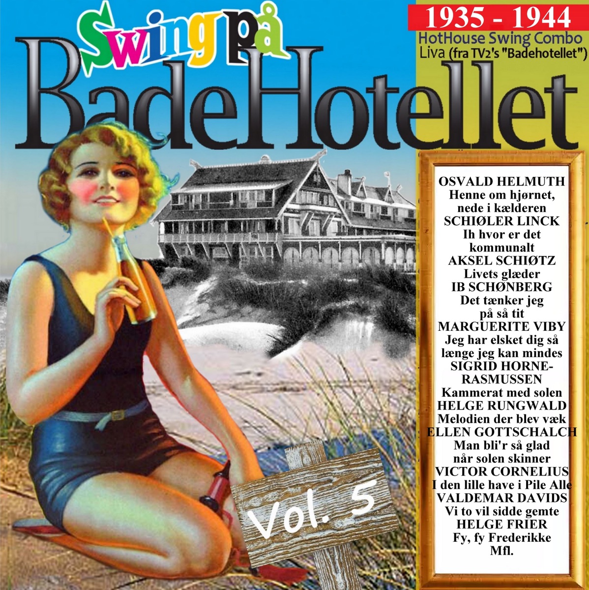 BadeHotellet, Vol. 5 (1935-1944) by Various Artists album cover