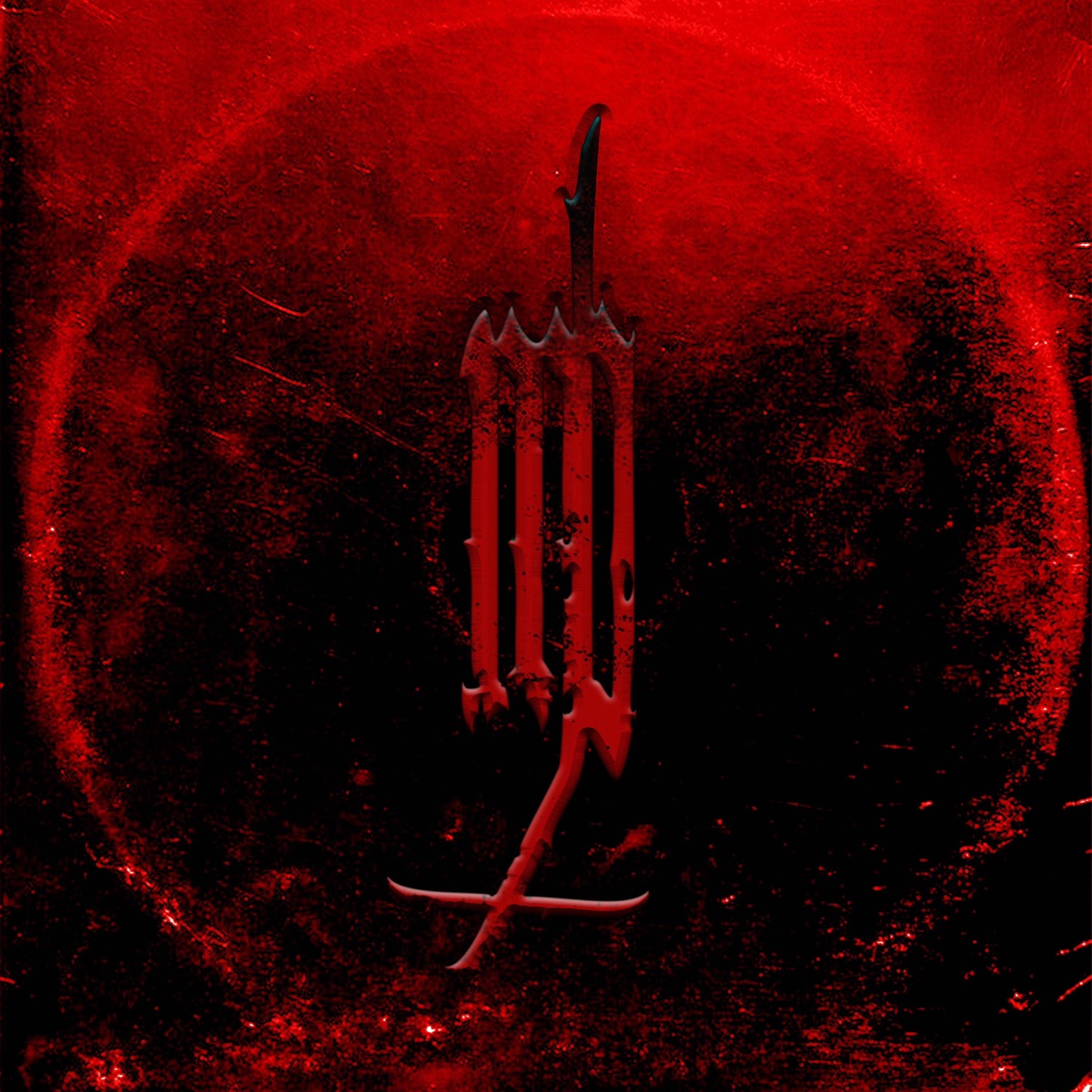 Death Rose (Blood In Hell) [feat. dmg & Mandhrake] - Single by Criminal Ruffness album cover