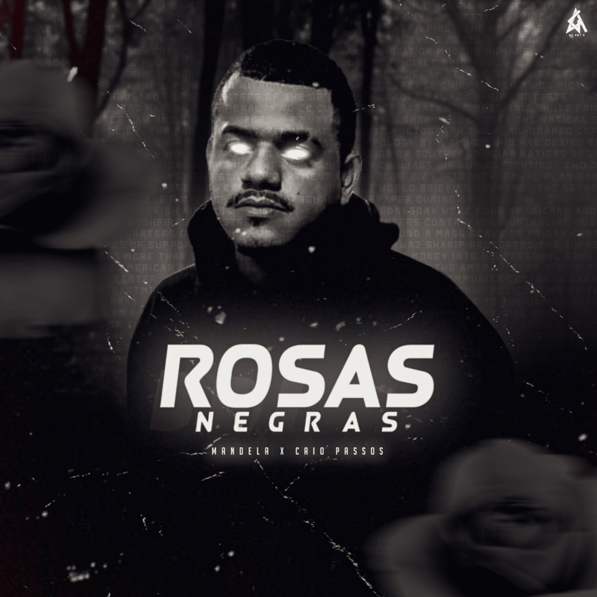 Rosas Negras (feat. Caio Passos) - Single by Mandela album cover