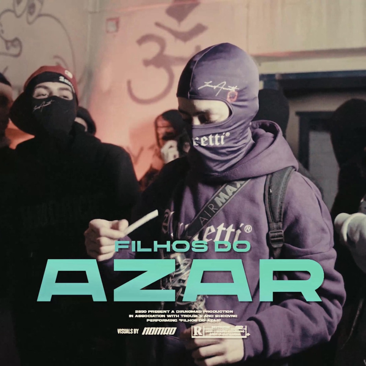 FILHOS DO AZAR (feat. Trovble & SG) - Single by 89DOTS album cover