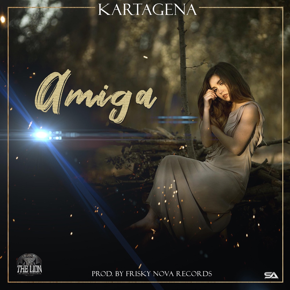 Amiga - Single by Kartagena album cover
