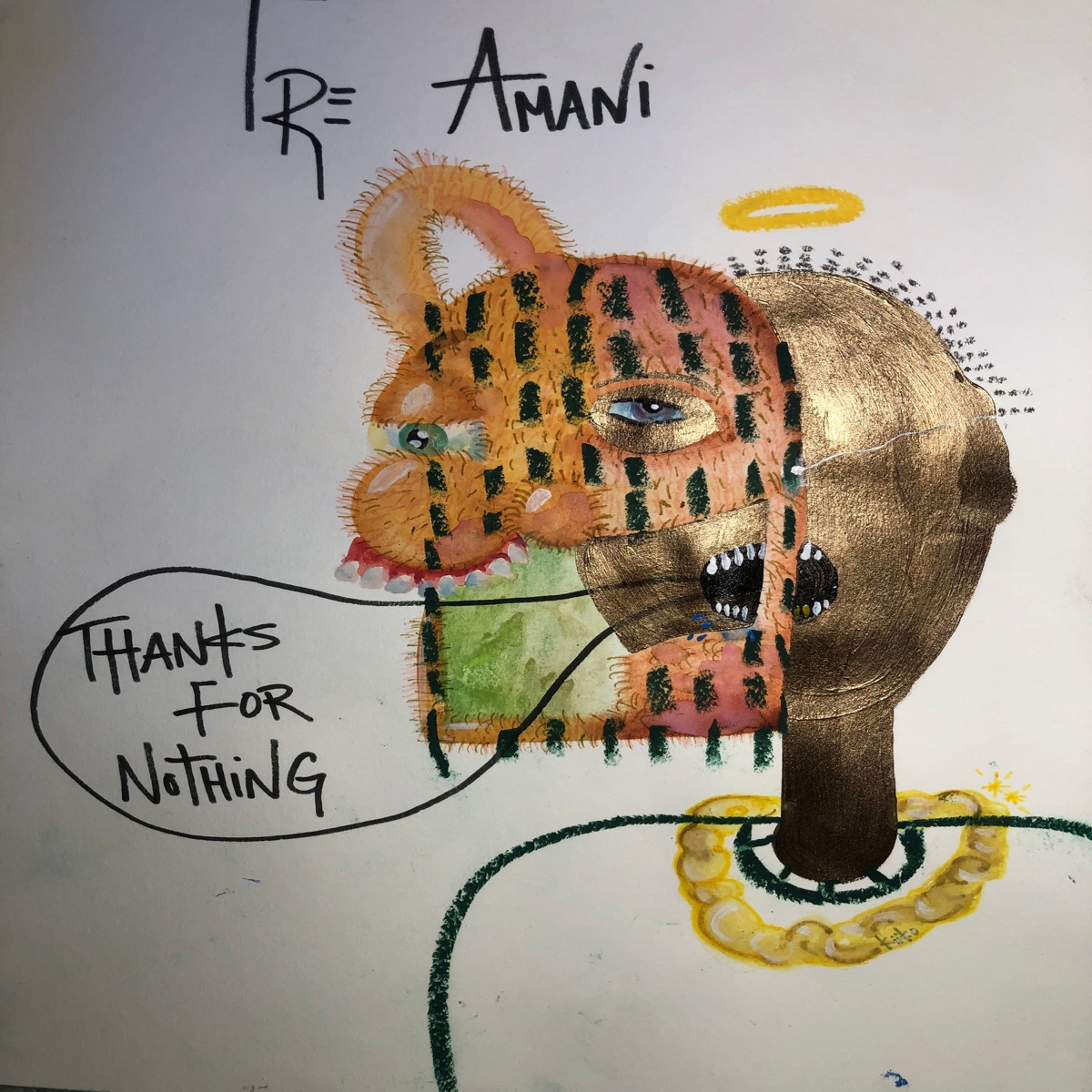 Thanks For Nothing by Tre' Amani & Lost Kids album cover