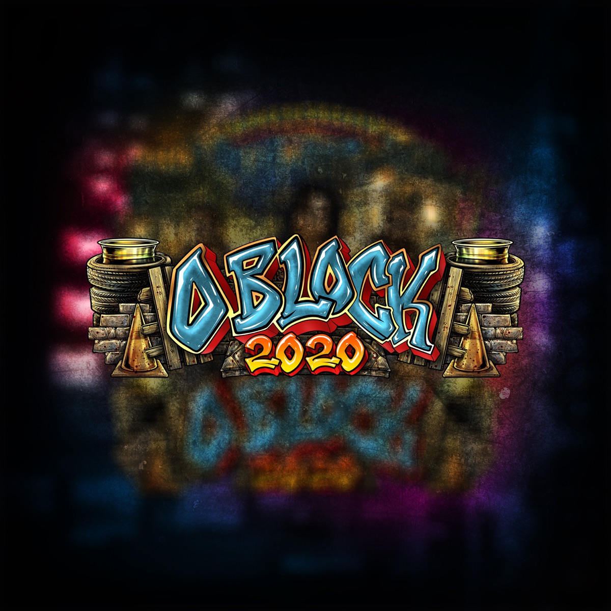O Block 2020 - Single by Acan, Milky & Krabba album cover