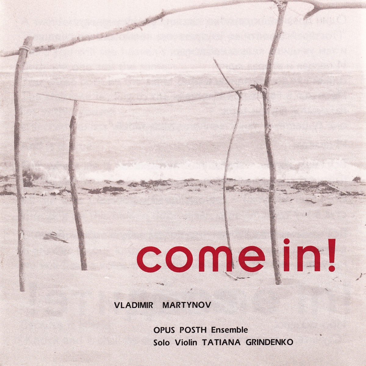 Come In! by Vladimir Martynov & Tatiana Grindenko album cover