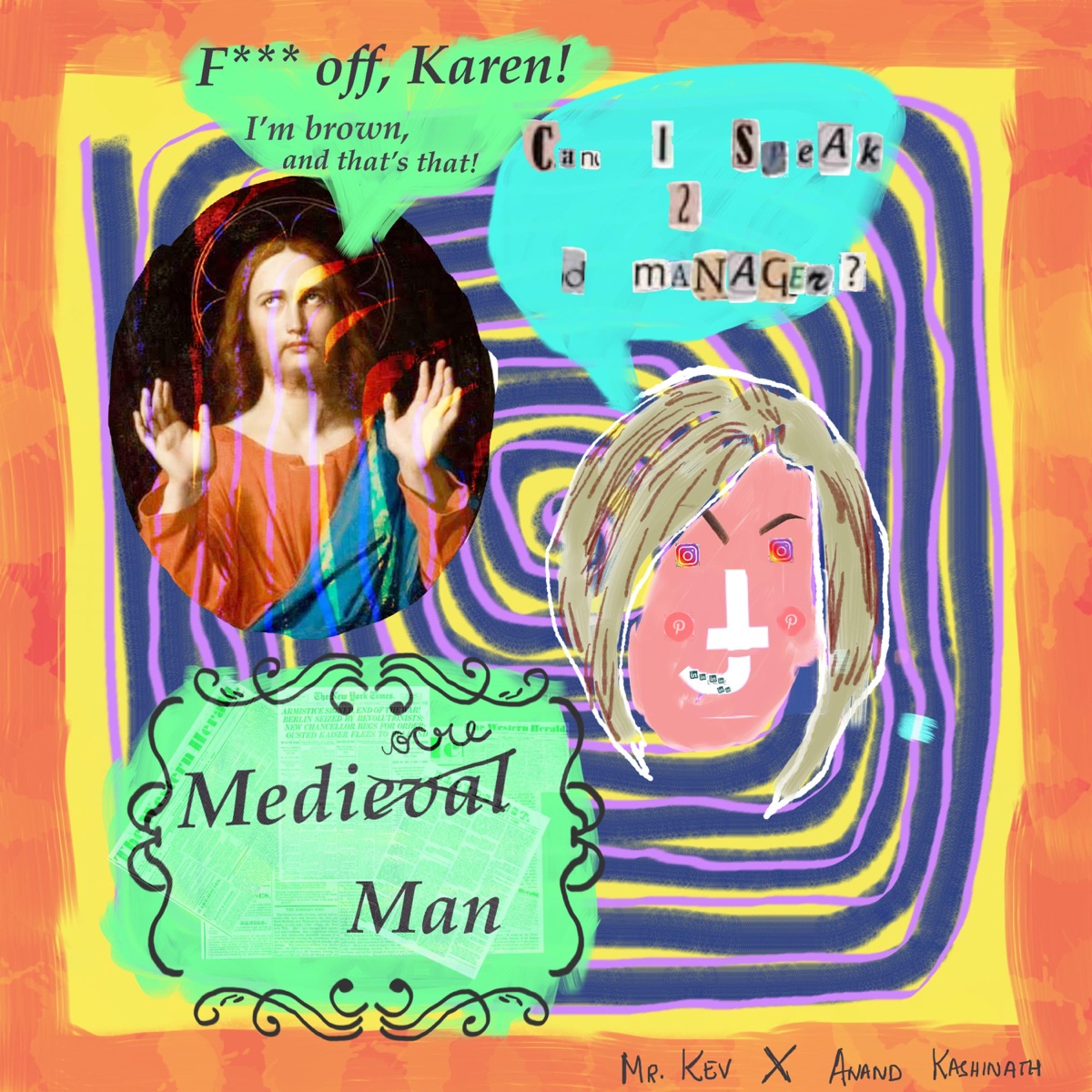 Mediocre Man (feat. Anand Kashinath) - Single by Mr. Kev album cover